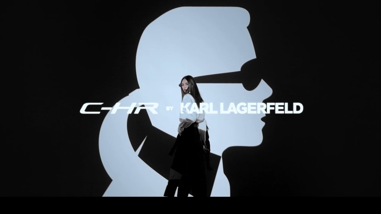 TOYOTA C-HR x KARL LAGERFELD "Designed in Paris to your road"
