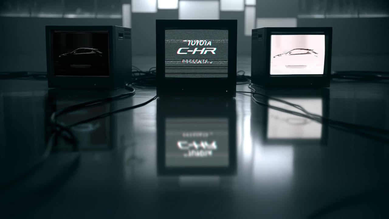 TOYOTA C-HR x KARL LAGERFELD "TEASER"